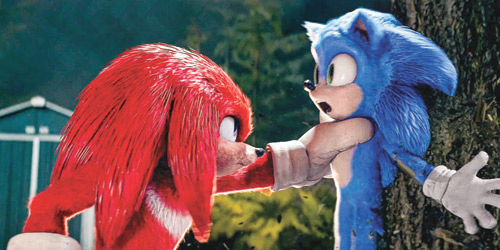 فيلم «Sonic 2» يحقق 71 مليون دولار في أولى أيامه 