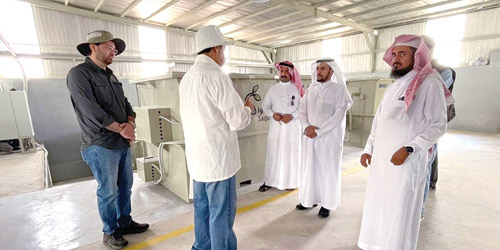  من الجولة في المشروع