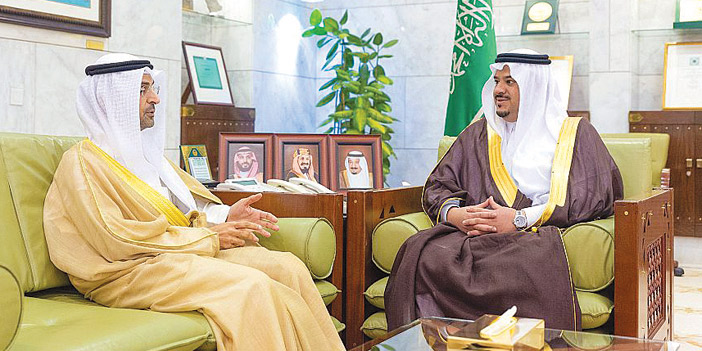 نائب أمير منطقة الرياض يستقبل الأمين العام لمجلس التعاون 