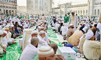 3 ملايين وجبة إفطار صائم في المسجد الحرام 