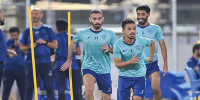 الفتح يعود للتدريبات وبوحيمد يخضع للفحوصات الطبية 