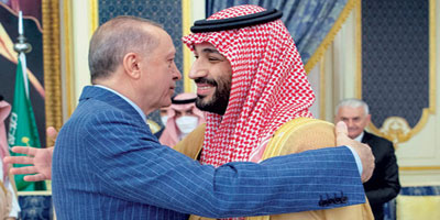 أردوغان: اتفقنا على دفع التعاون الاقتصادي المشترك بين تركيا والمملكة إلى الأمام 