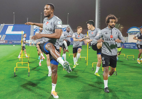  من تدريبات الهلال