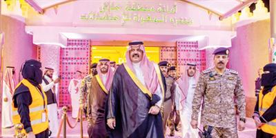 الأمير عبدالعزيز بن سعد يرعى حفل أهالي منطقة حائل 