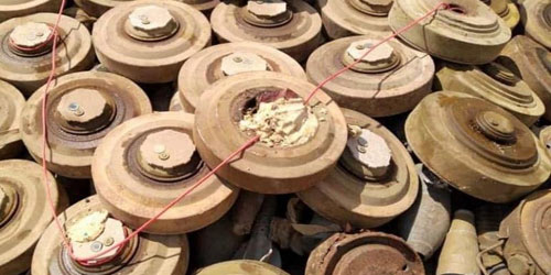 «مسام»: نزع (998) لغمًا في الأراضي اليمنية 