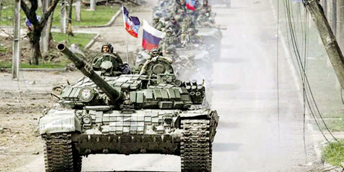 روسيا: قواتنا وصلت إلى مدينة لوغانسك 