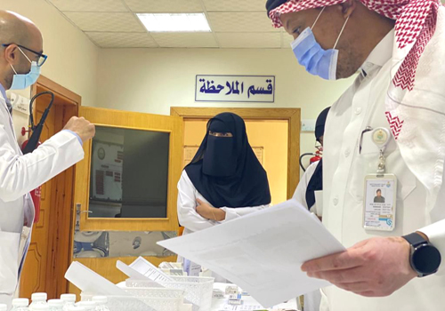 الخدمات الطبية بوزارة الداخلية تشارك في اليوم العالمي لارتفاع ضغط الدم 