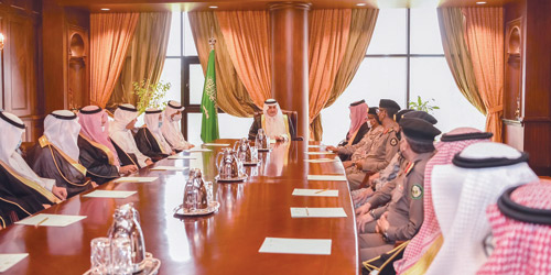  سموه خلال اللقاء