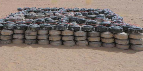 «مسام» ينزع 1,339 لغمًا في الأراضي اليمنية 