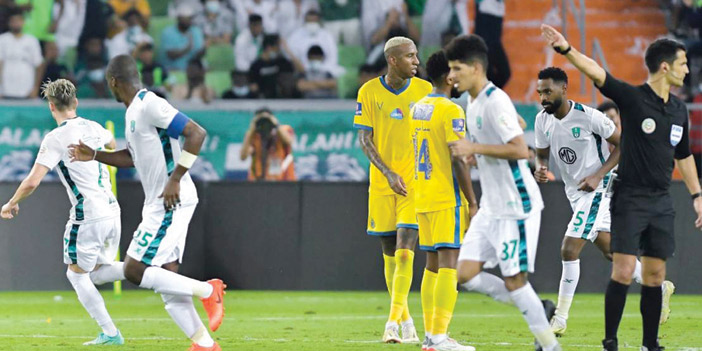  من مواجهة سابقة بين الفريقين