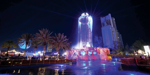  لقطات للشلال التفاعلي