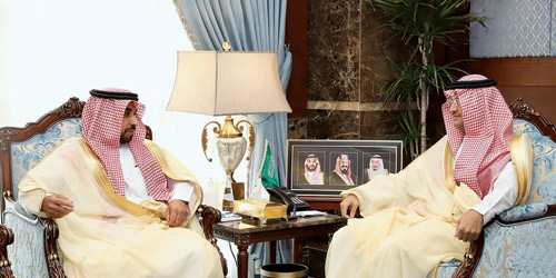  جانب من استقبالات سموه