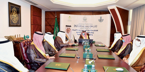  أمير المنطقة الشرقية خلال التدشين