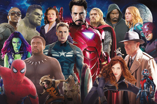 أفلام مارفل ومسلسلاتها تتوفر على المنصة