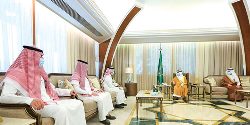  جانب من الاستقبال