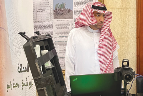  محافظ البكيرية خلال التدشين