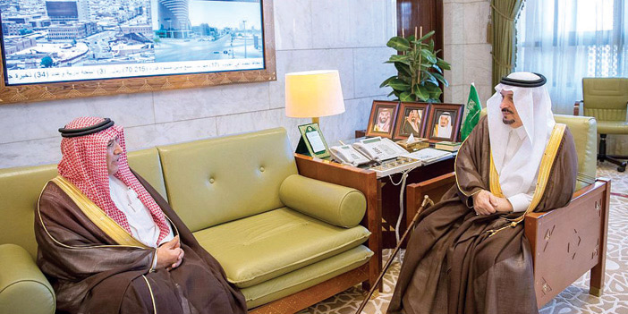  أمير منطقة الرياض مستقبلا المهندس طارق الفارس
