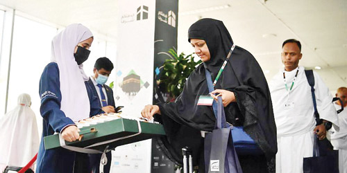  وصول الحجاج