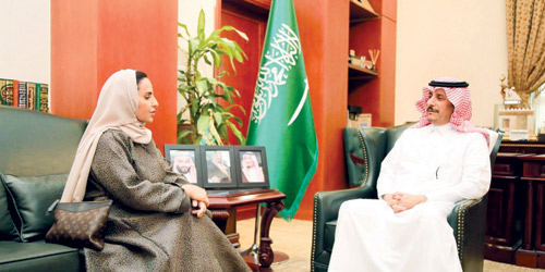  محافظ المجمعة يستقبل مدير عام فرع هيئة التراث