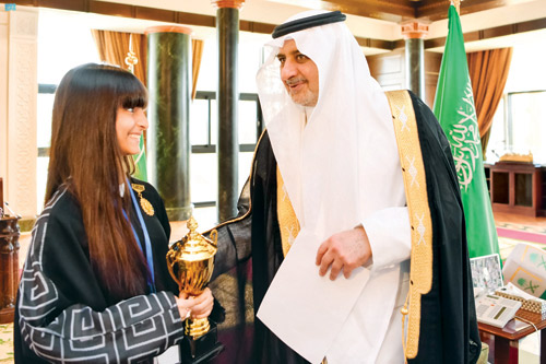  جانب من الاستقبال