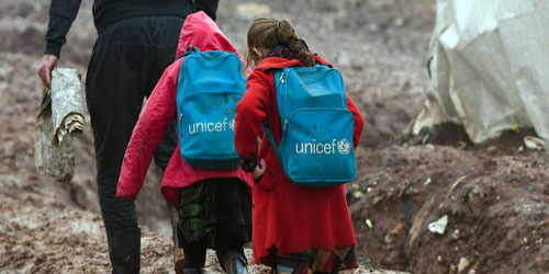 «اليونيسيف»: 37 مليون طفل نازح حول العالم 