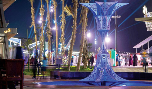 مجسمات عالمية في «موسم جدة» 