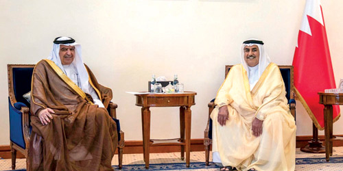 مستشار ملك البحرين يستقبل مدير مكتب «الجزيرة» بالمنامة 