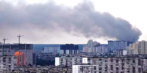 قصف روسي للعاصمة الأوكرانية هو الأول منذ أسابيع 