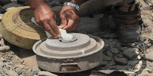 «مسام» ينزع 1.167 لغمًا في الأراضي اليمنية 
