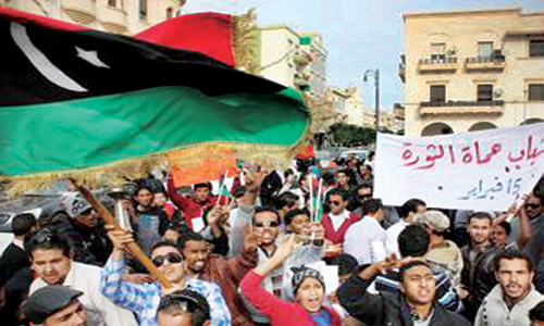 اندلاع أعمال عنف أثناء تظاهرات ليبيا