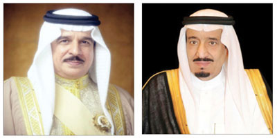 ملك البحرين يهنئ خادم الحرمين الشريفين على النجاح الكبير لشعيرة الحج 