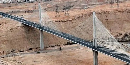 بدء تنفيذ أعمال صيانة واستبدال فواصل التمدد على جسر وادي لبن 