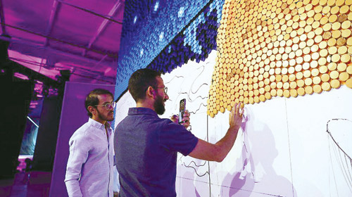  جانبٌ من حضور الفعاليات