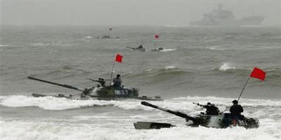 الصين تبدأ مناورات عسكرية قبالة سواحل تايوان 