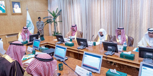  جانب من الاجتماع