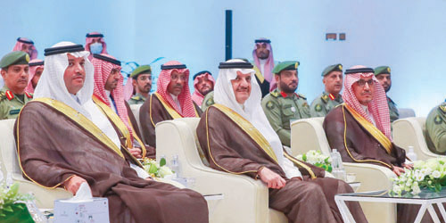  جانب من الاحتفاليه برعاية أمير المنطقة الشرقية