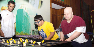 مركز الشباب لذوي الإعاقة يواصل فعالياته اليومية 