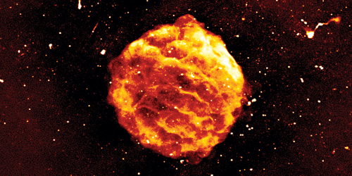 صورة مذهلة لبقايا «مستعر» عالجها كمبيوتر أسترالي 