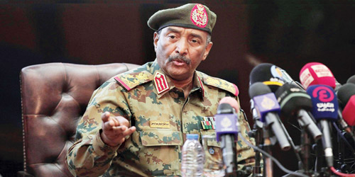 رئيس مجلس السيادة السوداني يؤكد توافق القوات المسلحة مع مطالب الشعب 