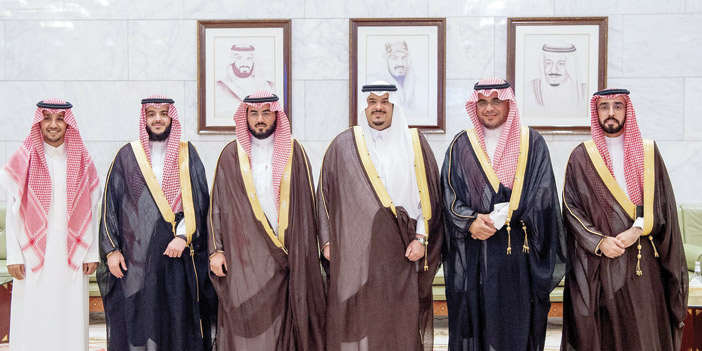  سموه خلال اللقاء