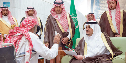  جانب من الاستقبال