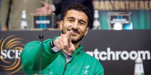  زياد المعيوف معنويات مرتفعة