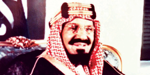  الملك عبدالعزيز -طيب الله ثراه