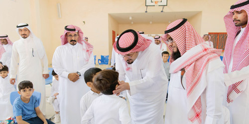  أمير الحدود الشمالية خلالا جولته التفقدية