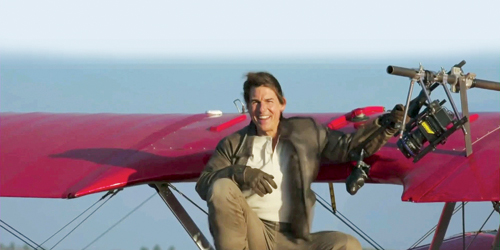 مشهد خطير آخر لكروز في «mission impossible» الجديد 