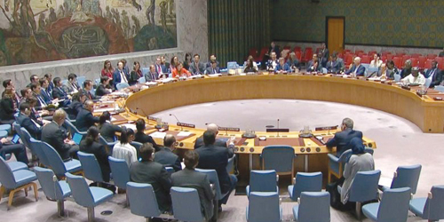 طالب الحوثيين بفتح طريق تعز والالتزام بالهدنة 