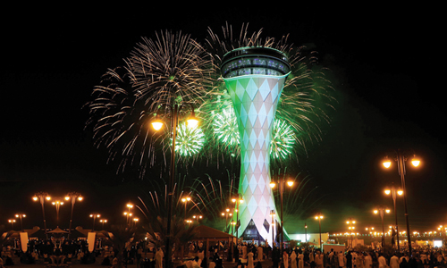  جانب من احتفالات المملكة باليوم الوطني