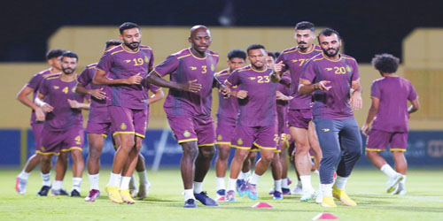  من تحضيرات النصر قبل استقبال العدالة