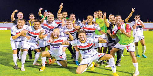  فرحة الرياض  بالفوز على العربي