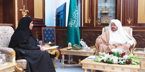 رئيس مجلس الشورى يستقبل رئيسة هيئة حقوق الإنسان 